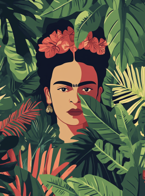 Portret Fride Kahlo – FR24-001