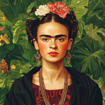 Portret Fride Kahlo – FR24-013