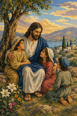 Jezus med otroki