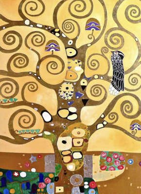 Slika v slogu Klimta – KL-010
