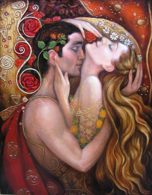 Slika v slogu Klimta – KL-018