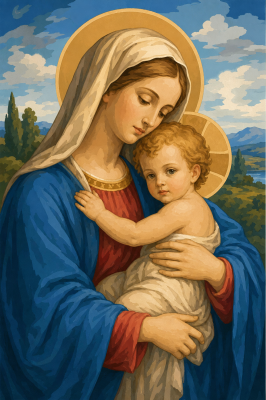 Madonna z otrokom