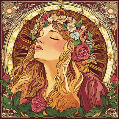 Mucha stil: Poletje