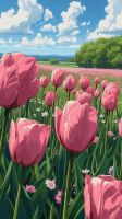 Roza tulipani
