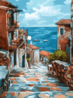 Ciklus cvetličnih mediteranskih ulic – 25-161