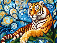Klimtov tiger