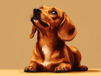 Dachshund, kuža baby