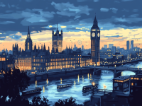 Zalazak sunca u Londonu
