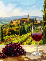 Toskana, Chianti, Vino