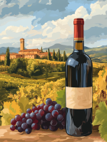 Čudovita Toskana, Chianti, Vino