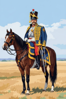 Portret jezdnega husarja