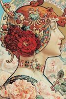 Slika v slogu Alphonse Mucha – AR-221