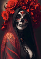 Mehiška tematika Halloweena – AR-337