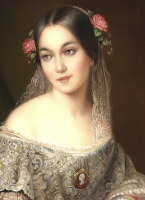 Viktorijanska portret dame