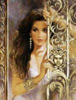 Romantičen portret dame