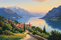 Italijanska obala jezera – BG26-0151