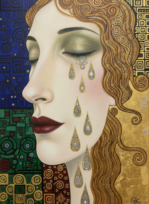 Klimt - Zlate solze - Variacija 2