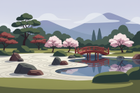 Japonski vrt most