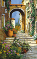 Mediteranska ulica - pokončna oblika 2.