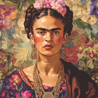 Portret Fride Kahlo – FR24-021