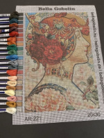 Slika v slogu Alphonse Mucha – AR-221