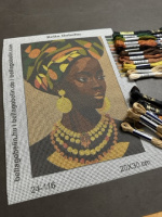 Portret afriške dame