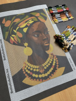 Portret afriške dame