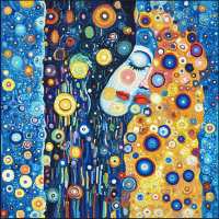 Klimtov stil: Poljub